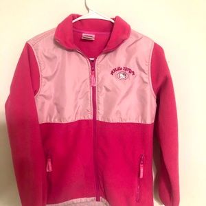 Girls 14-16 Hello Kitty Fleece Jacket
